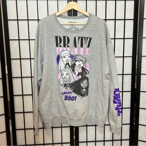 Bratz Logo Gray Sweatshirt